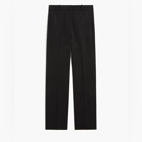 NWT J. Crew Factory Kallie straight-leg pant in black - Picture 4 of 11